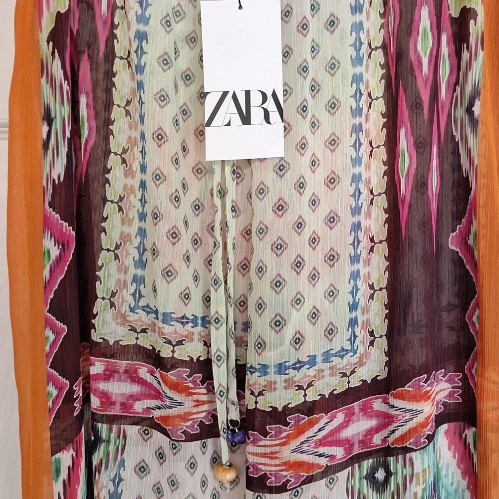 ZARA Beach Wear Cover Up pants XL BNWT - Picture 2 of 10